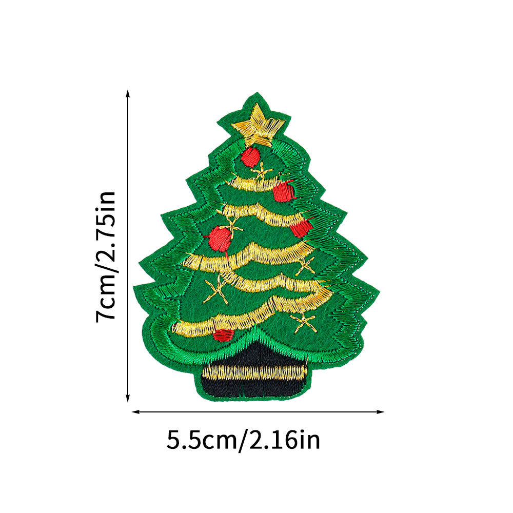 Wholesale Cartoon Christmas patch embroidery